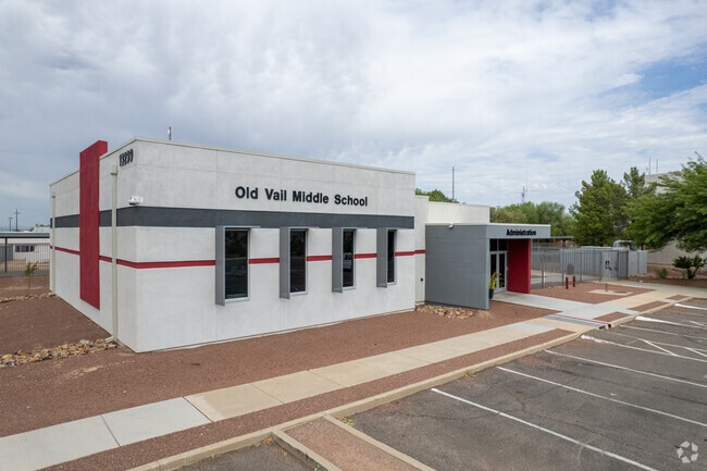 Old Vail Middle School serves grades 6-8 in Vail, Arizona.