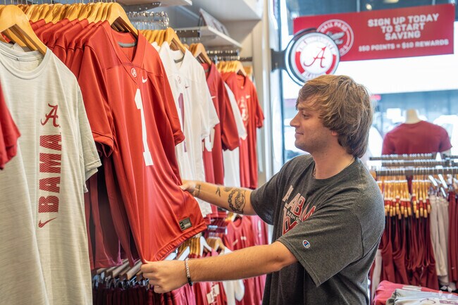 Find a new jersey at Alumni Hall in Forest Lake.