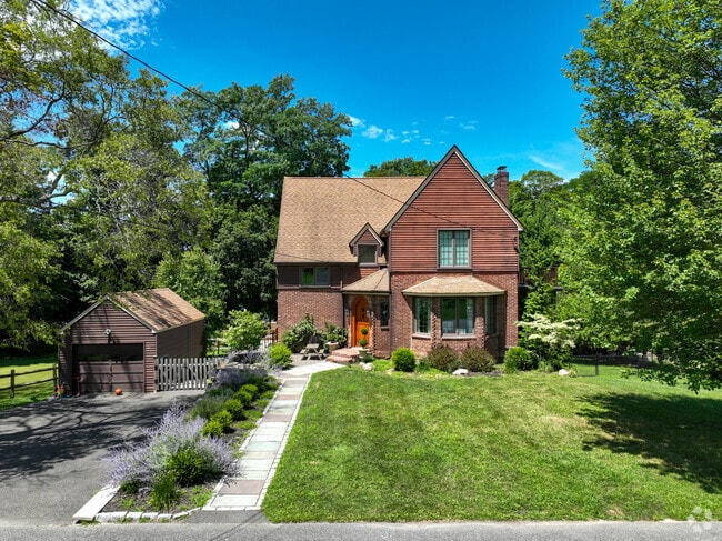 A mixture of brick and wood compliment these north east homes.
