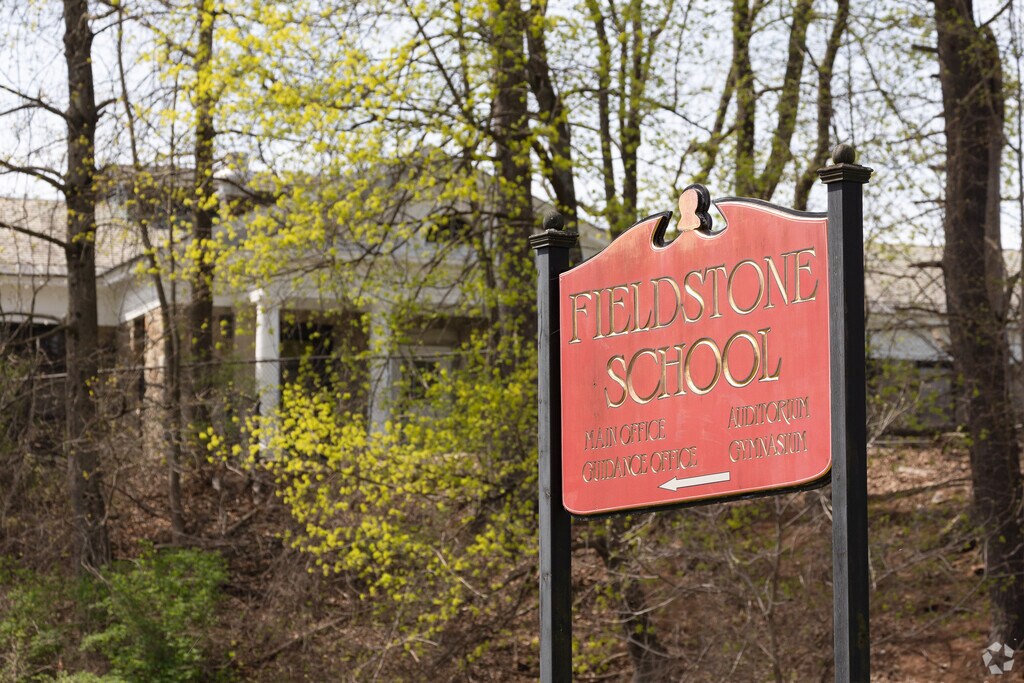 Entrance to the Fieldstone School in Haverstraw.