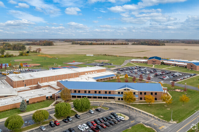 Clinton_Massie High School in Harlan Township serves the children in grades 9-12.