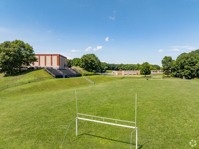 The field at Highland Middle School.