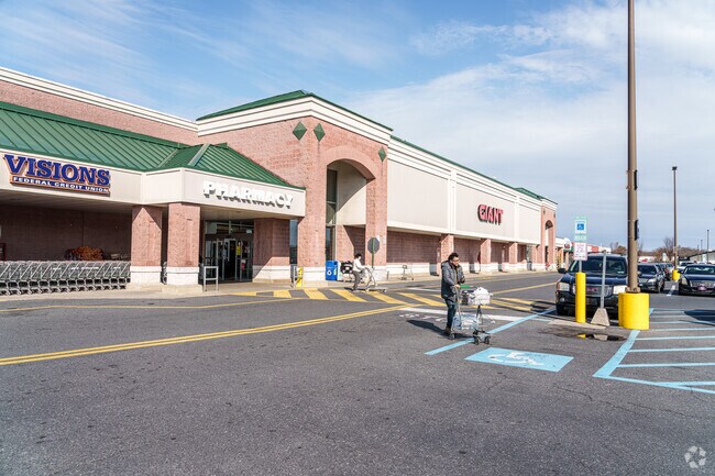 Many shopping options can be found in Rittersville, with Giant being among the most prominent.
