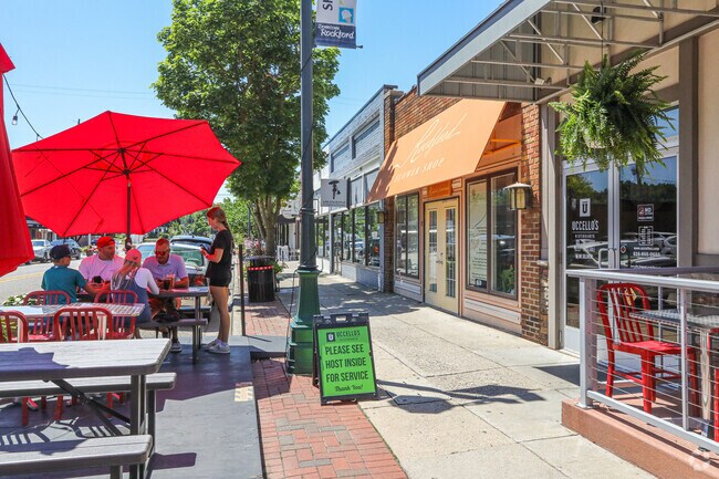 Courtland Township folks go to Uccello's Ristorante in downtown Rockford for a slice of pizza.