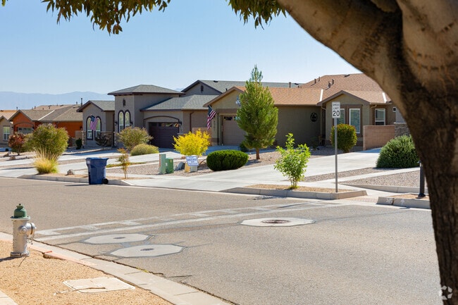 The Jubilee retirement community boasts many beautiful homes with Spanish architecture.