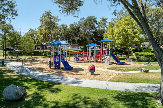 All American Park is a leafy neighborhood park in Paramount.