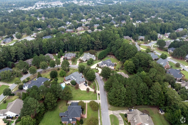 Brook Valley offers serene suburban living on Greenville’s east side.