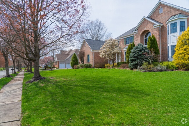 Residents in West Windsor can expect large front lawns outside their houses.