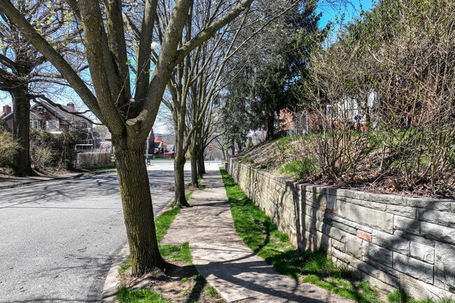 Take a walk on the shaded sidewalks of Stanton Heights.