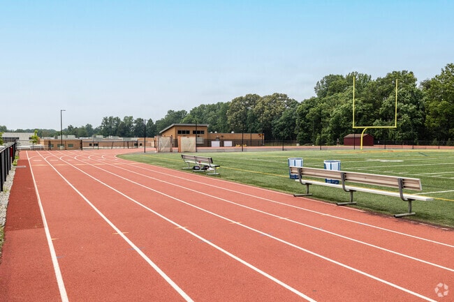 Oakton High offers a track for runners in Vienna.