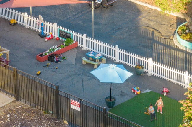 Your kids will never want to leave the playground at Montessori Academy Of Upland.