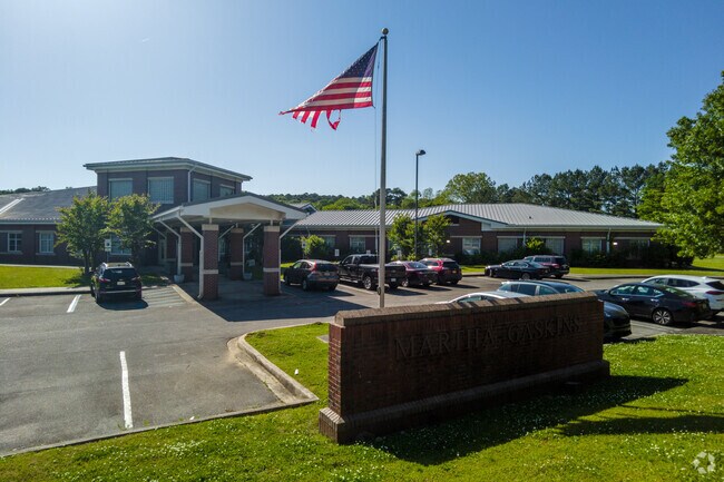 Martha Gaskins Elementary near Airport Hills receives a C-minus from Niche.