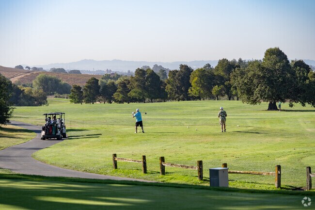 Bel Aire golfers enjoy a game at Eagle Vines Golf Club.