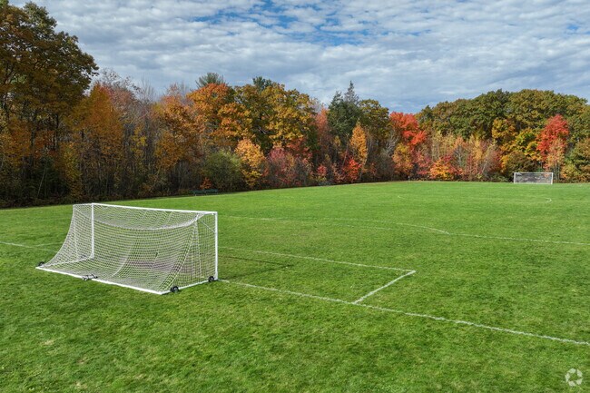 Play a friendly game of soccer at Pioneer Field in Ware neighborhood.