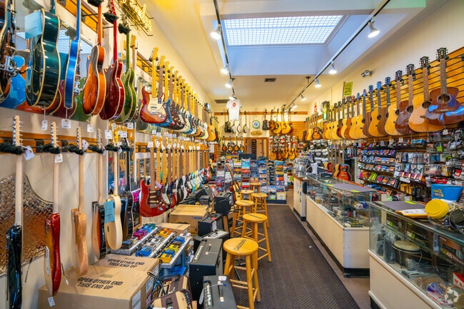 Guitar Stop in Neighborhood Nine will help you with your creative music needs.