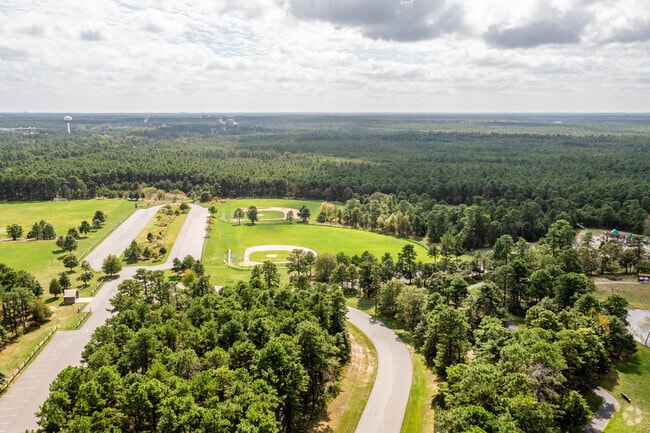 Jakes Branch County Park spans many acres of greenery and trees in Beachwood, NJ.