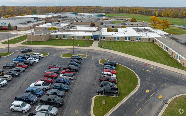 You will find Shumate Middle School right next to Gibraltar's Carlson High School.