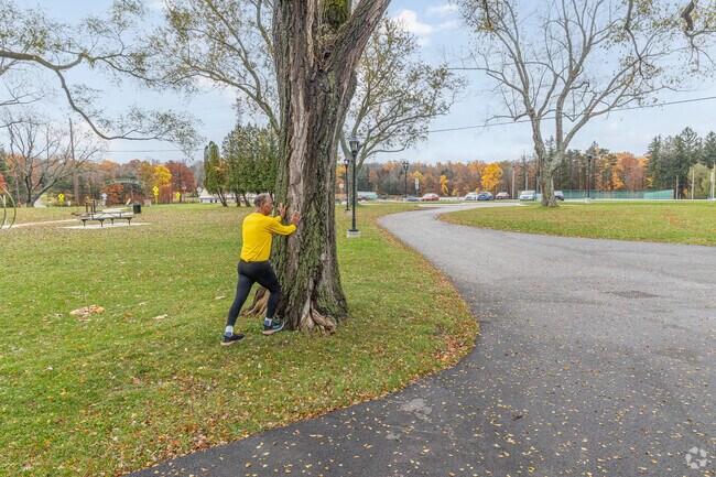 Chestnut Ridge Park in Orchard Park offers trails for running, hiking and biking.