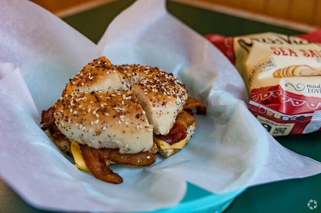 Island Bagel in Bluffton is a town favorite for unique sandwiches.