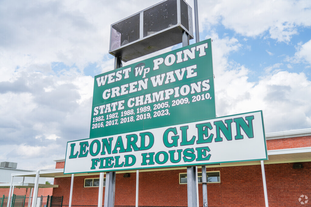 West Point’s West Point High School has won the most football state championships in Mississippi, making it a source of pride for the city.