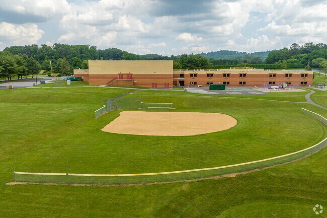 Eyer Middle School students in Macungie enjoy their own baseball field.