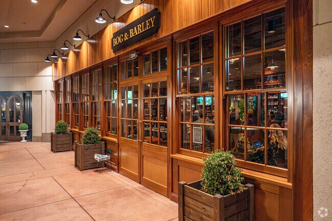 Shady Grove features a wide array of dining options.