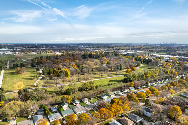 Graceland is located on the north side of
