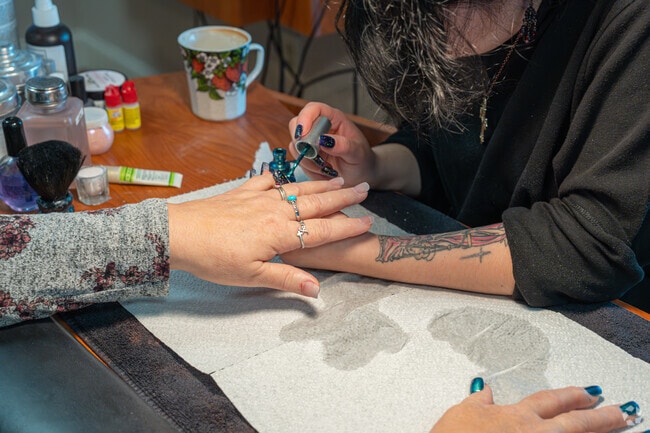 Customers in Dupont visit Debbie's Hair and Nail Salon.