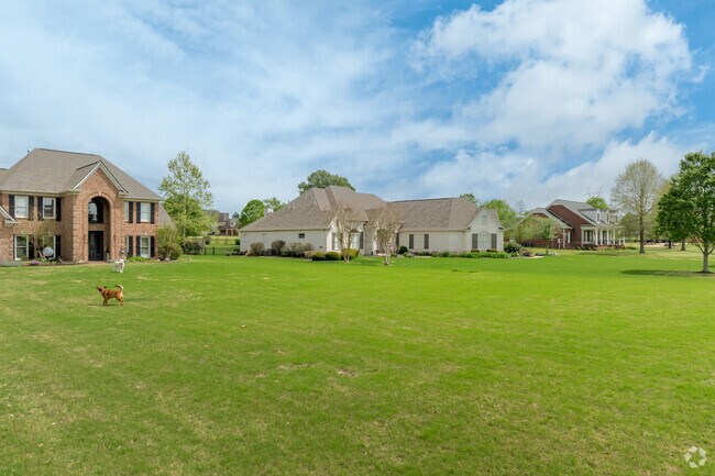 Some homes in Piperton are very spacious and are situated on large lots.