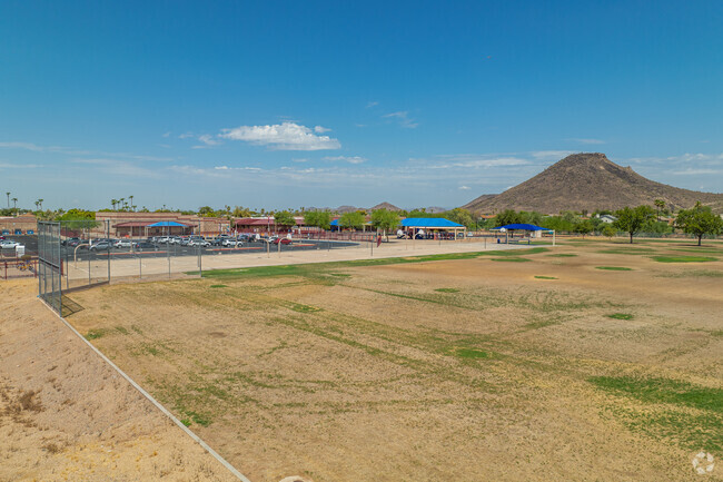 Mountain Shadows Elementary School students have a chance to play an American pastime.