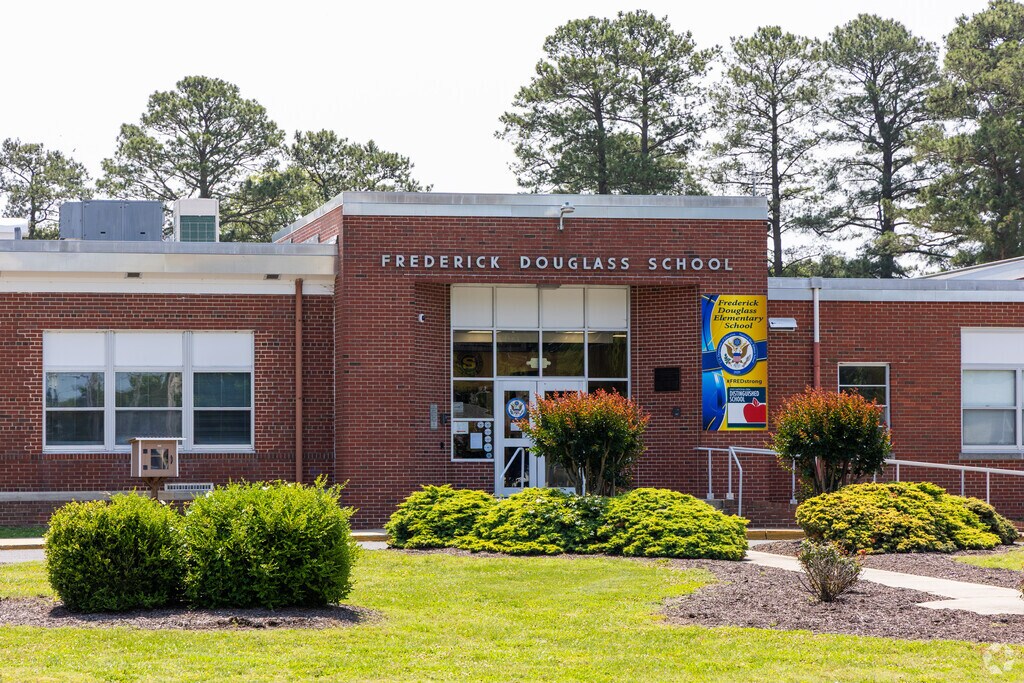 Frederick Douglass Elementary School has students from third to fifth grades.