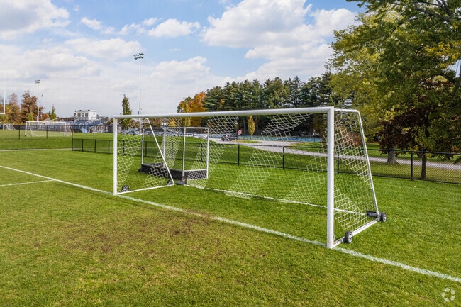 Lunenberg High has soccer fields for its students to enjoy as an extracurricular.