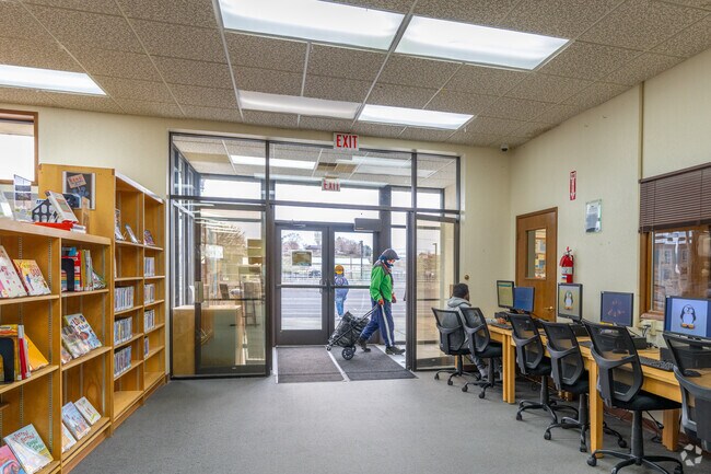 Ephrata provides lots of public amenities such as a transit stop and library.
