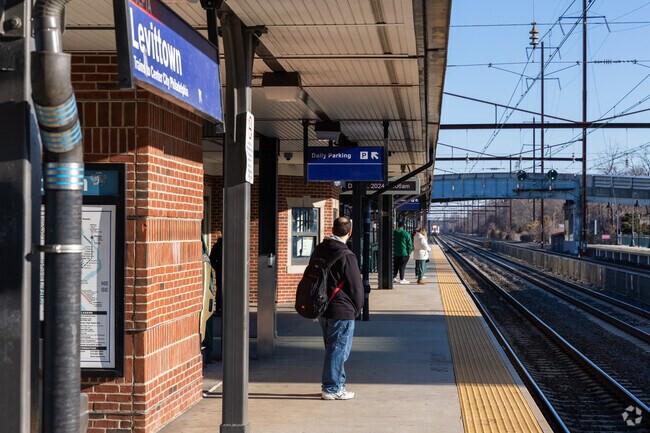 Catch a train at the Levittown Station minutes from the Appletree Hill neighborhood.