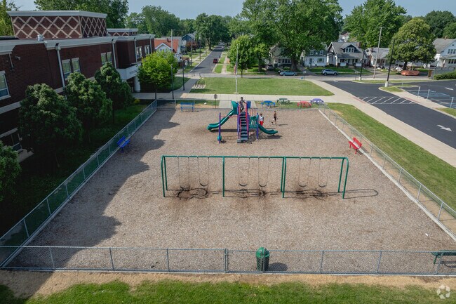Whittier Elementary encourages kids to play outdoors.