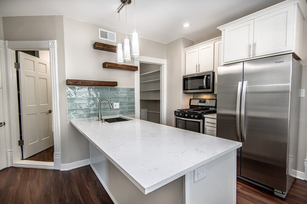 Remodeled kitchen
