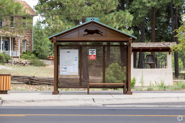 Bus service is available along Fort Valley Road on the east side of Coconino Estates.