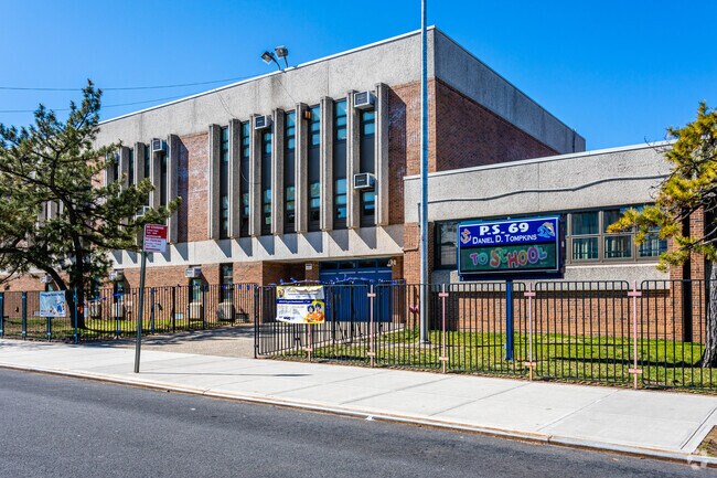 Welcome to PS 69 Daniel D. Tompkins School in New Springville.