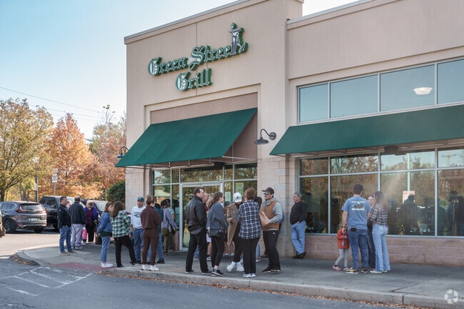 The Green Street Grill is a very popular breakfast option on a Downingtown Sunday.