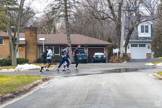 Downtown Palos Heights has a strong community of athletes.