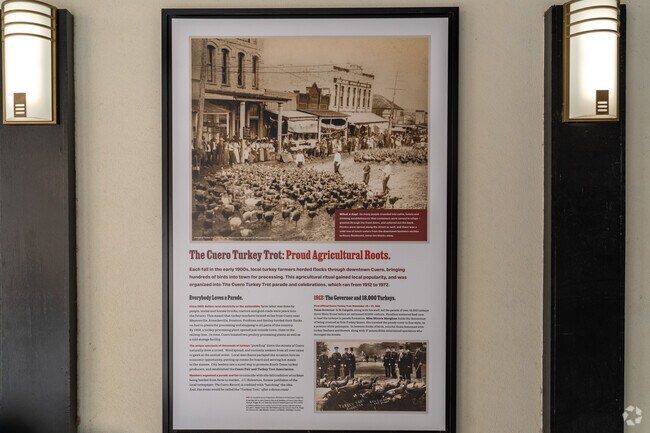 The Turkey Trot in Cuero celebrates the city's turkey farming history.