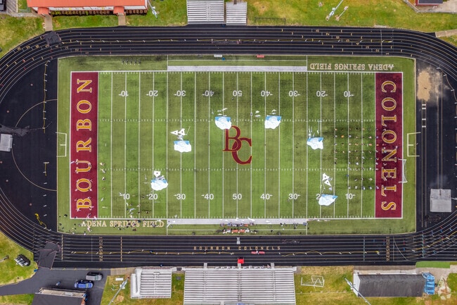 Watch a football game at Bourbon County High School.