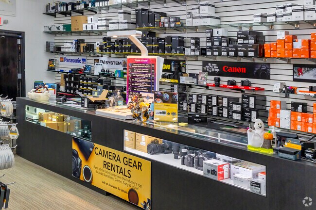 Central High is nearby one of the last remaining camera shops in the area.