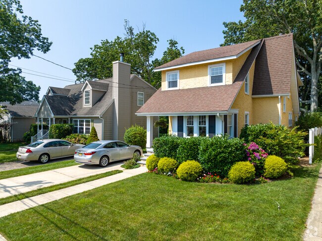 Cape code style homes are a popular home type in West Belmar.