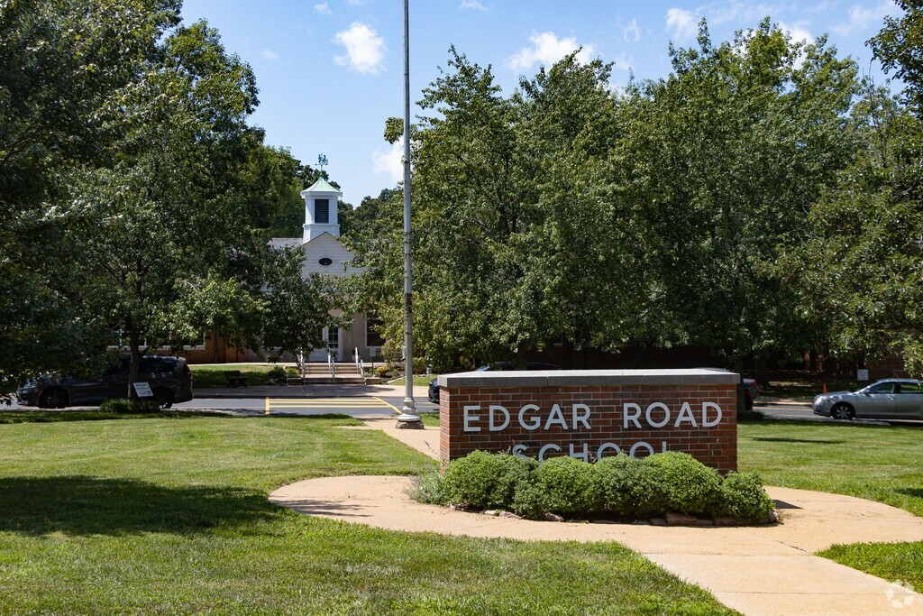Signage at Edgar Road Elementary School.