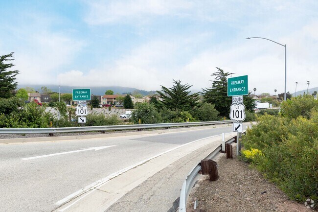 The 101 helps locals get around in Carpinteria.