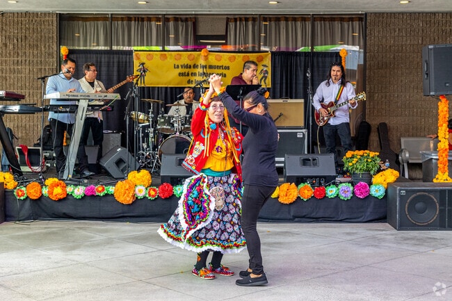 Get on the dance floor and show some moves at the Downey Día de Los Muertos Art Festival.