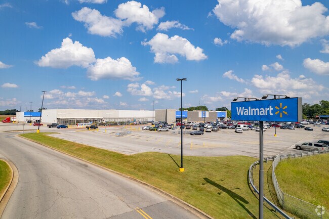 Tanner residents do much of their shopping at nearby Walmart in Athens.
