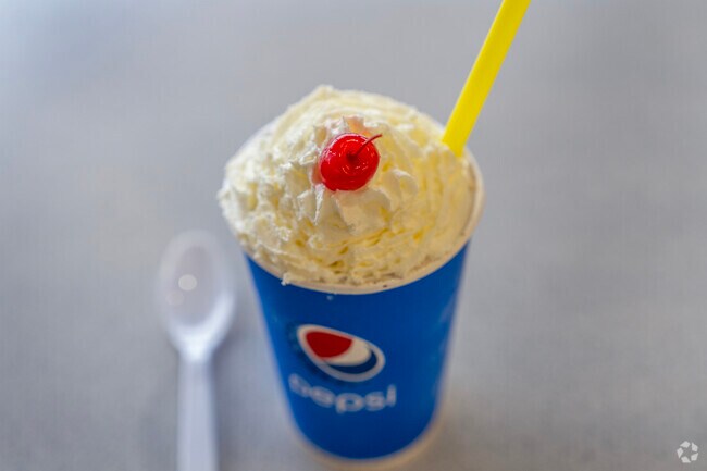 Enjoy a delicious milkshake at Tastee Freez in the Sand Lake neighborhood.