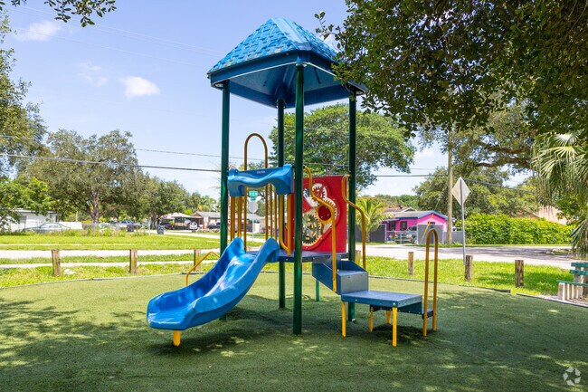 Kids playground at Carlton Montayne Park.